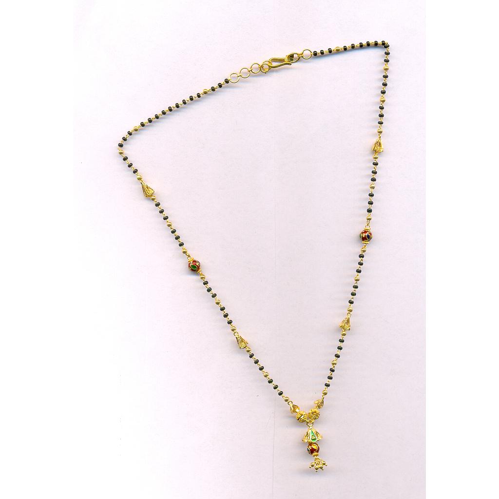 GOLD MANGALSUTRA PLAIN FANCY