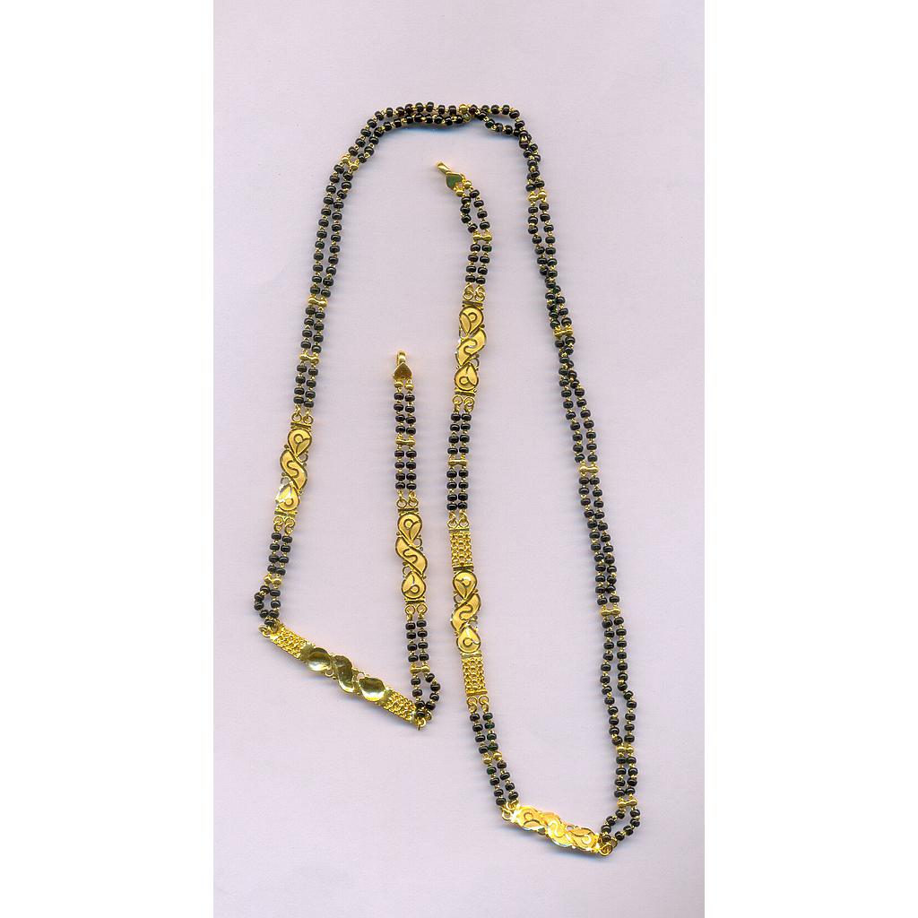 GOLD MANGALSUTRA PLAIN FANCY