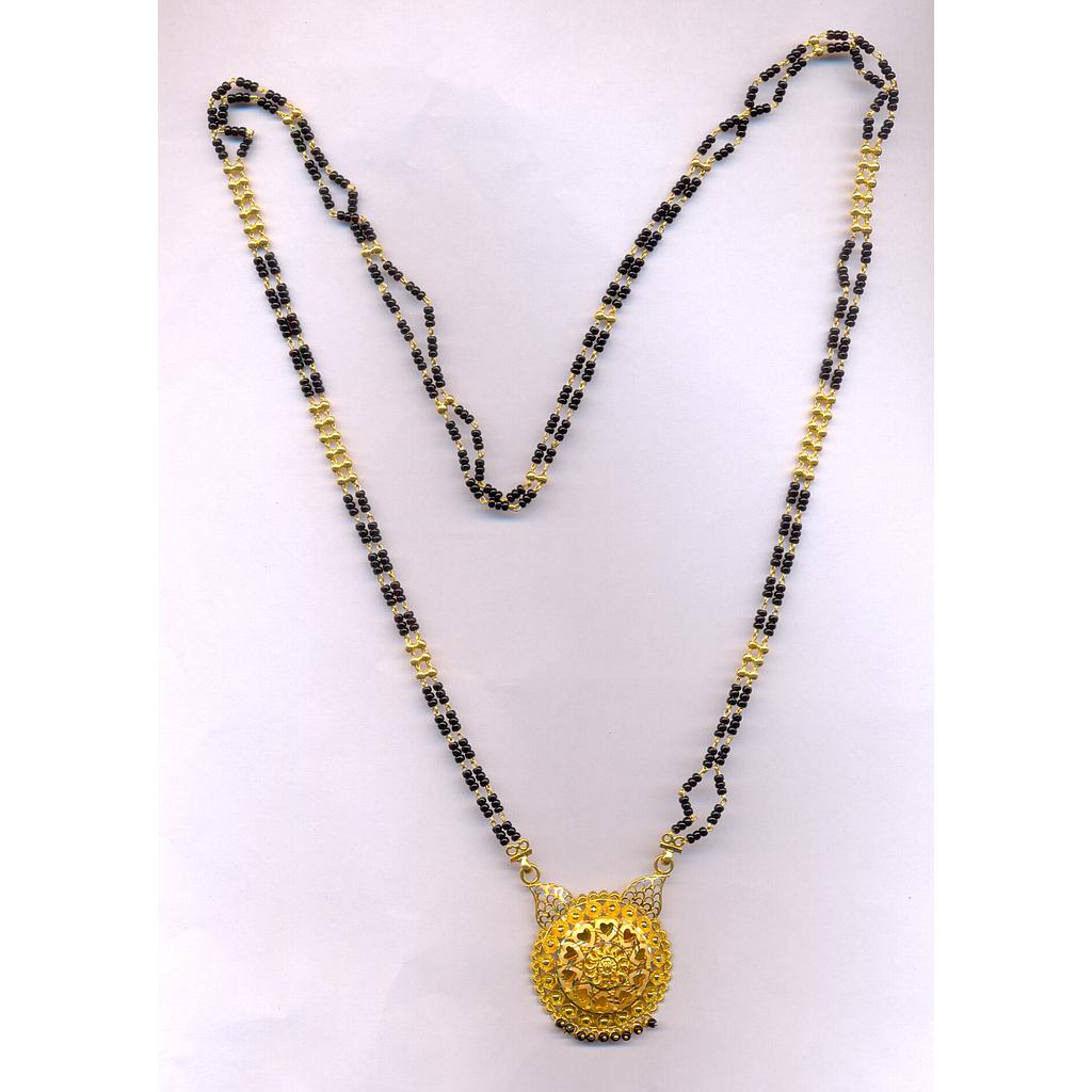 GOLD MANGALSUTRA PLAIN FANCY