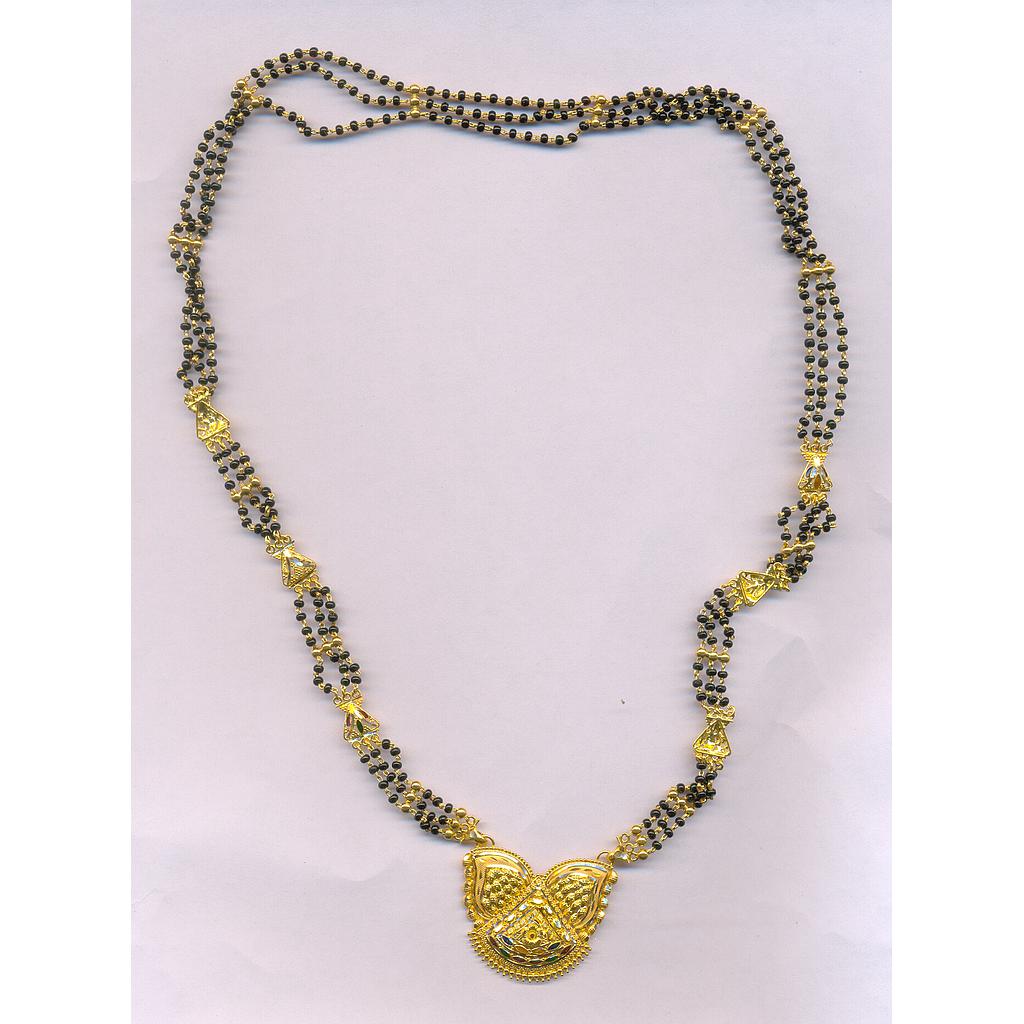 GOLD MANGALSUTRA PLAIN FANCY