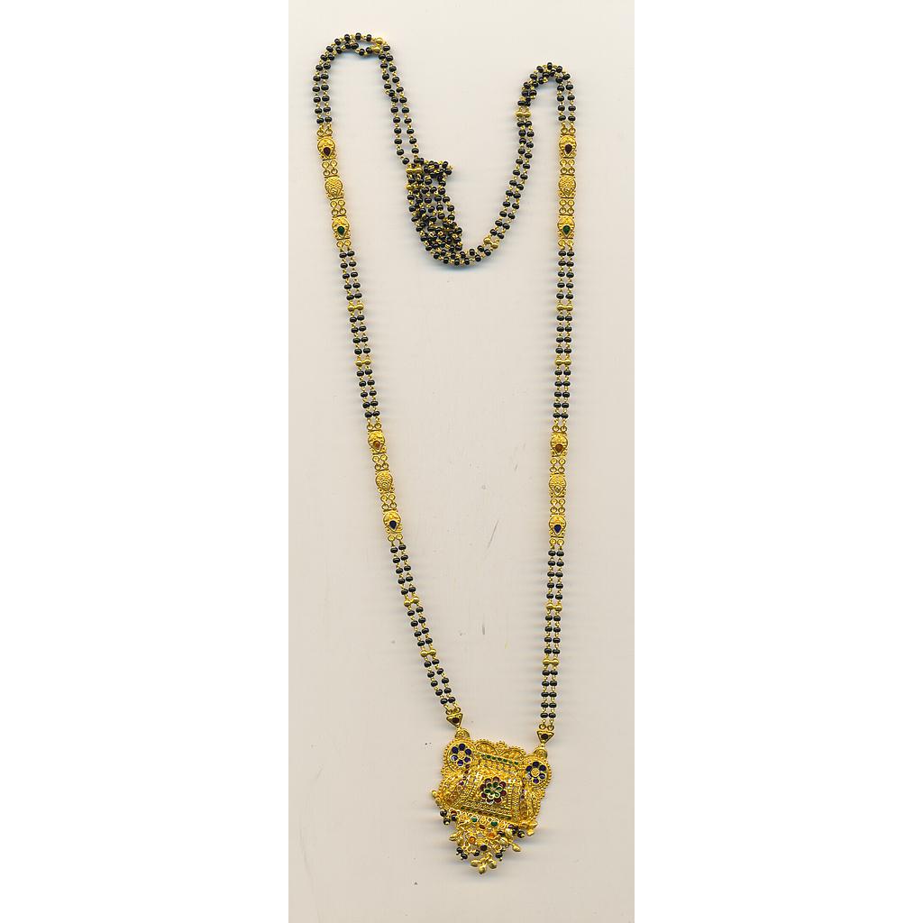 GOLD MANGALSUTRA PLAIN FANCY