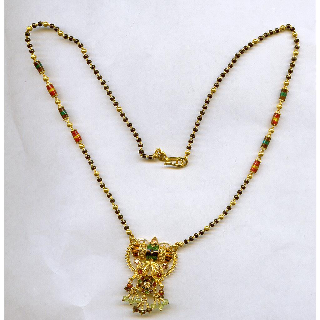 GOLD MANGALSUTRA PLAIN FANCY