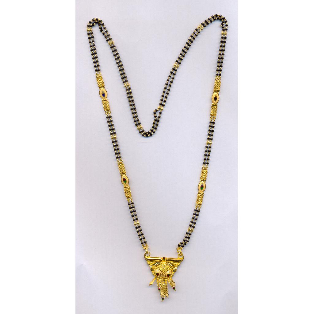 GOLD MANGALSUTRA PLAIN FANCY