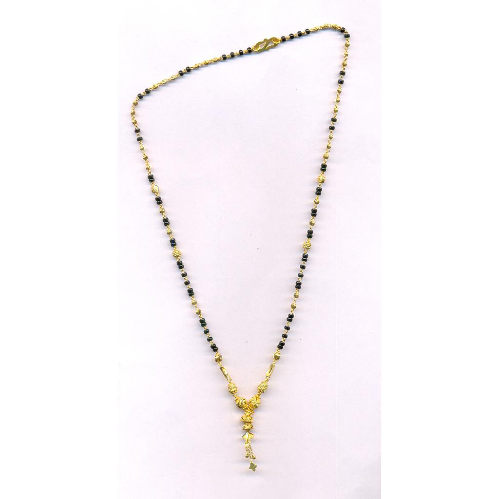 GOLD MANGALSUTRA PLAIN FANCY
