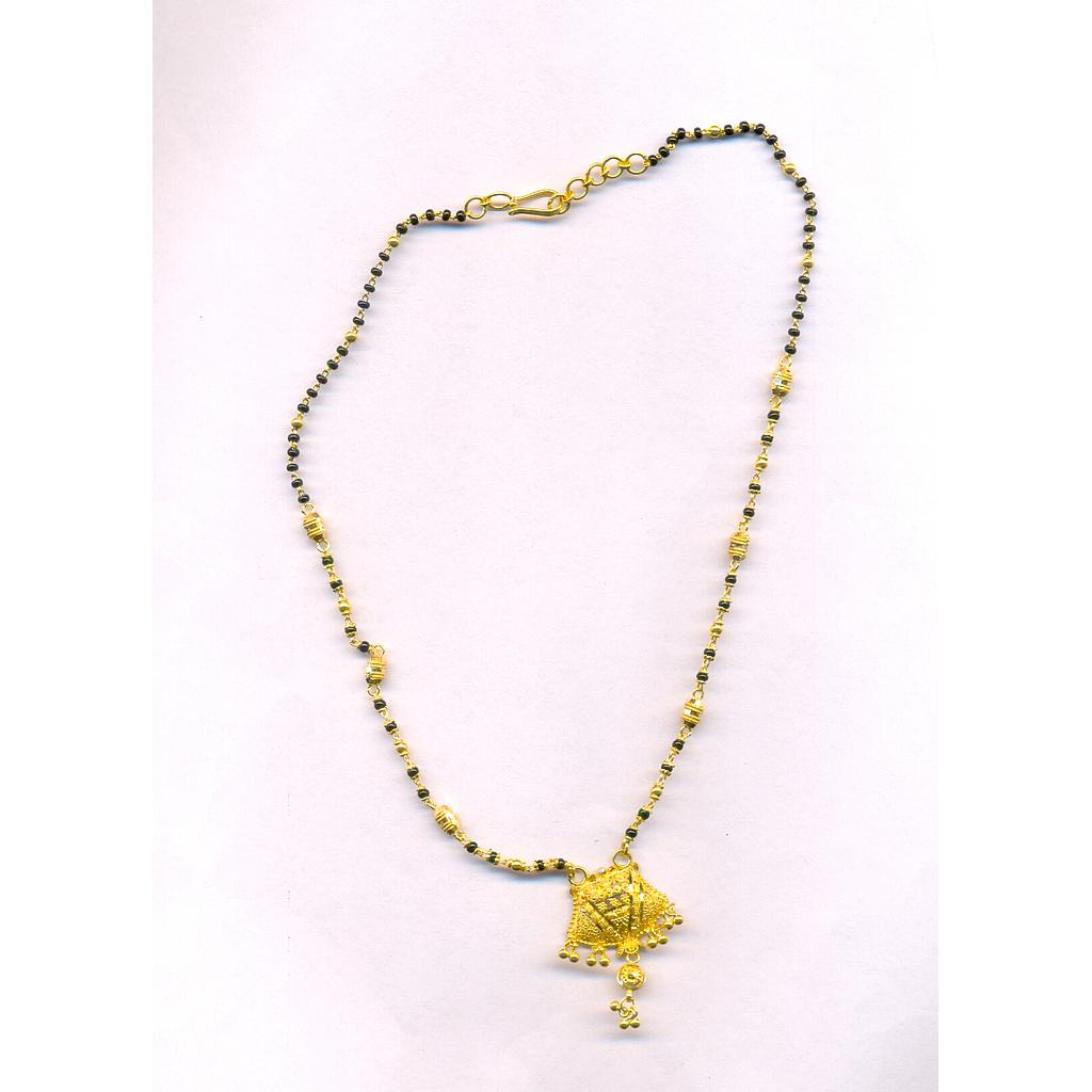 GOLD MANGALSUTRA PLAIN FANCY