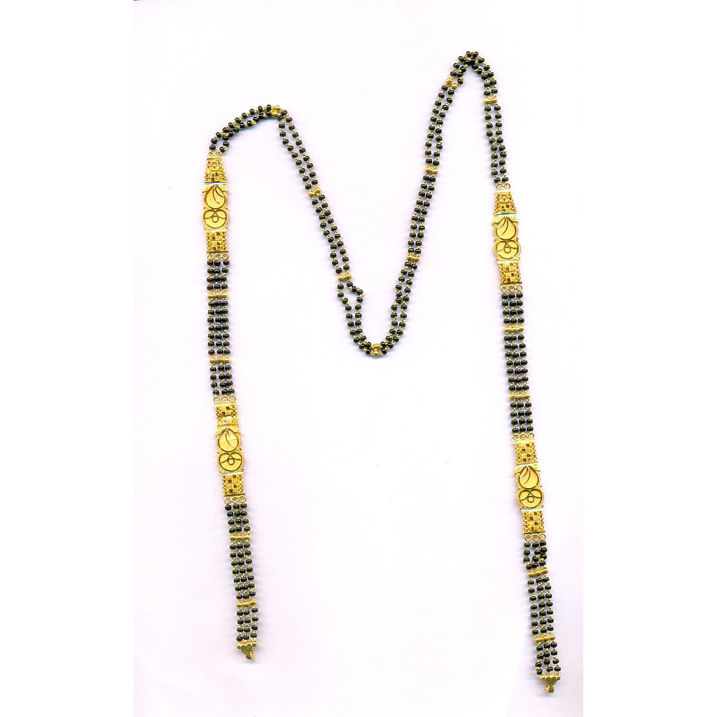 GOLD MANGALSUTRA PLAIN FANCY