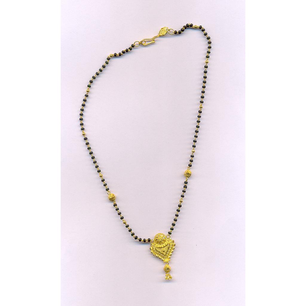 GOLD MANGALSUTRA PLAIN FANCY
