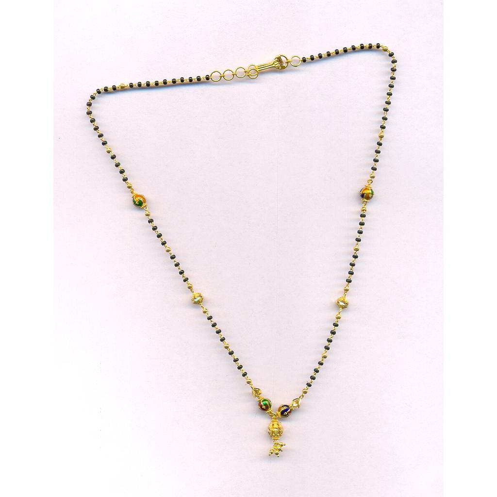 GOLD MANGALSUTRA PLAIN FANCY