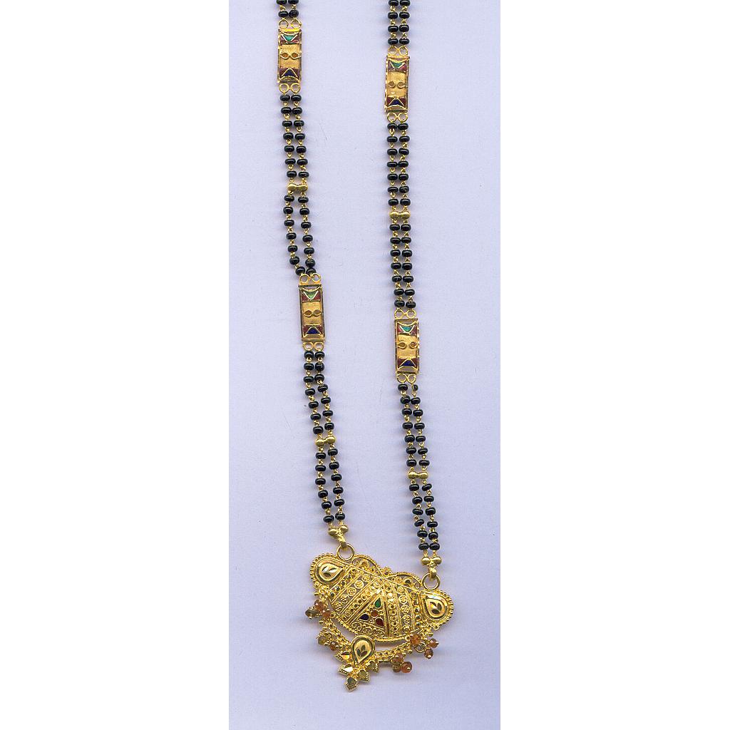 GOLD MANGALSUTRA PLAIN FANCY
