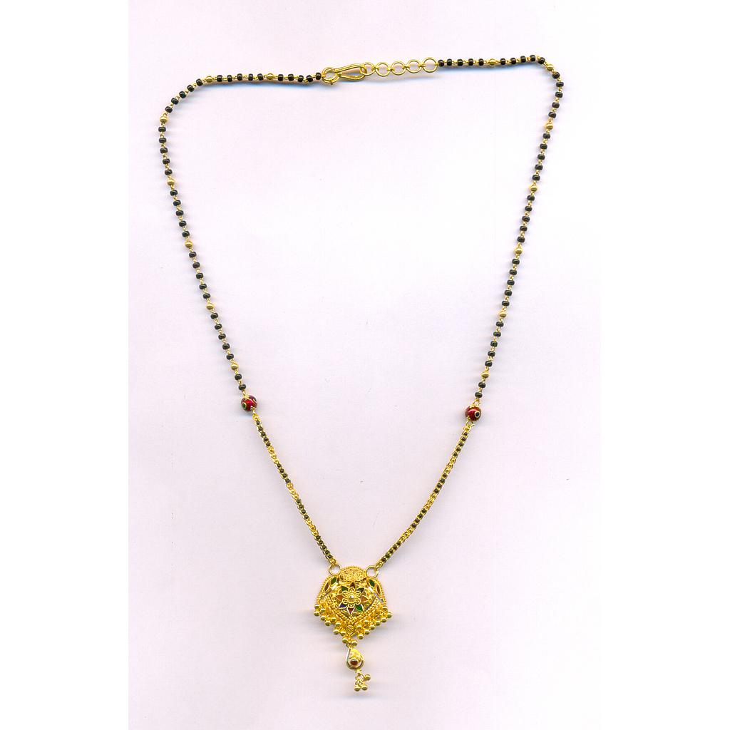 GOLD MANGALSUTRA PLAIN FANCY