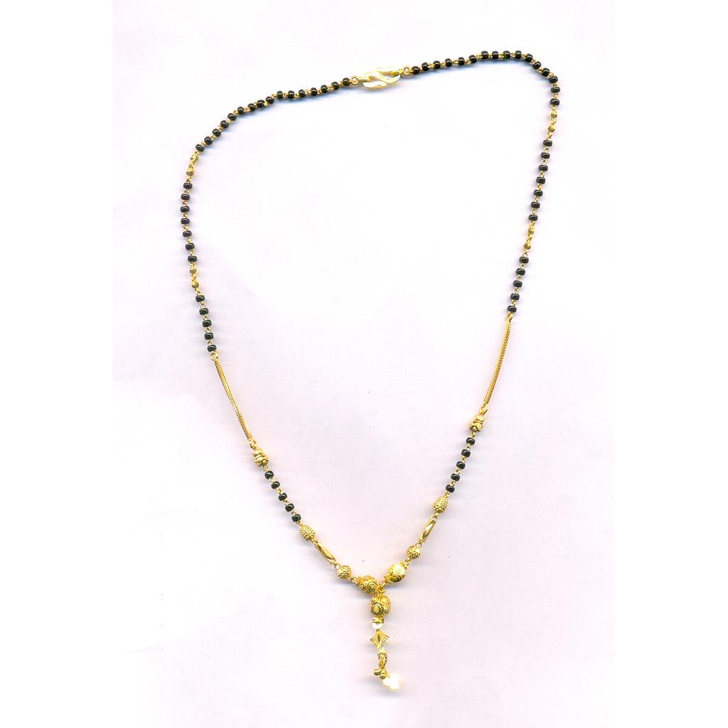 GOLD MANGALSUTRA PLAIN FANCY