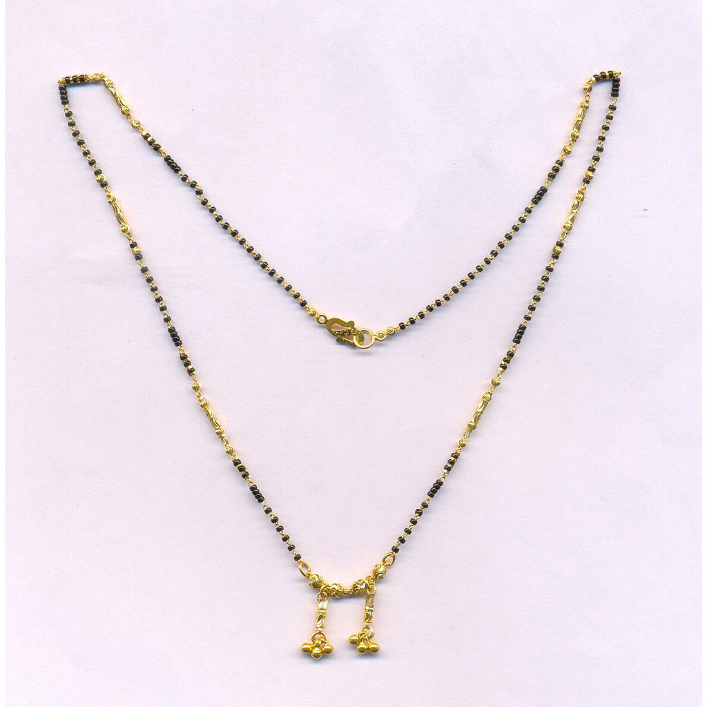 GOLD MANGALSUTRA PLAIN FANCY