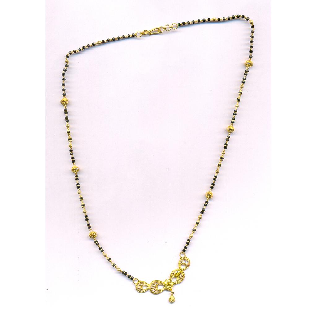 GOLD MANGALSUTRA PLAIN FANCY