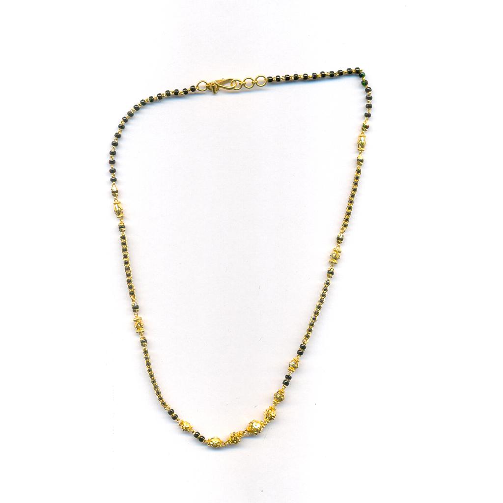 GOLD MANGALSUTRA PLAIN FANCY