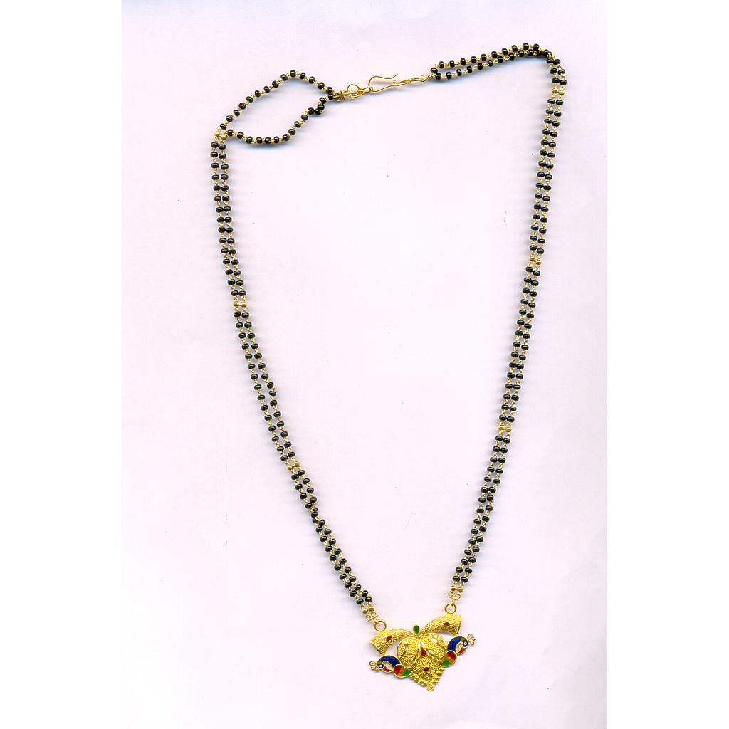 GOLD MANGALSUTRA PLAIN FANCY