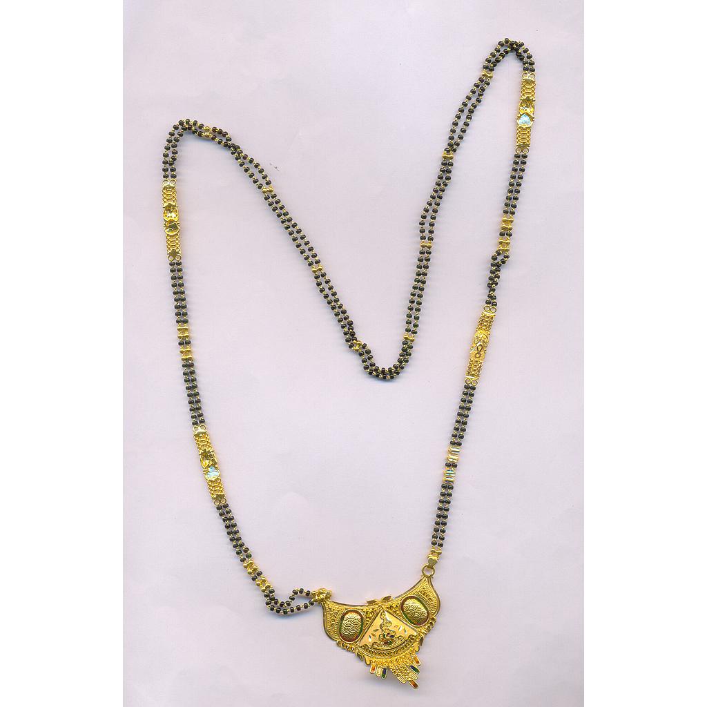 GOLD MANGALSUTRA PLAIN FANCY