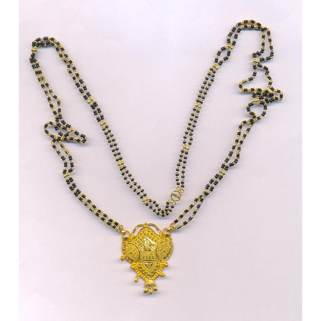 GOLD MANGALSUTRA PLAIN FANCY