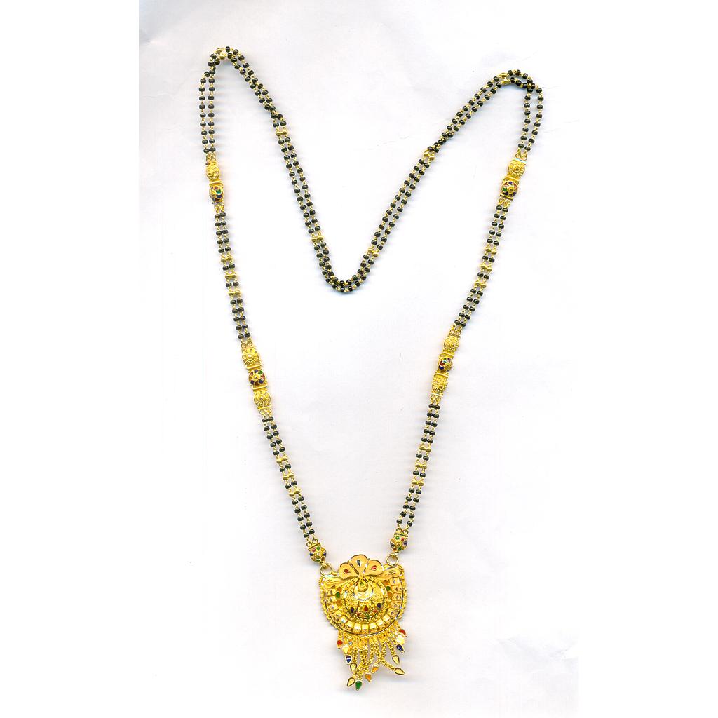 GOLD MANGALSUTRA PLAIN FANCY