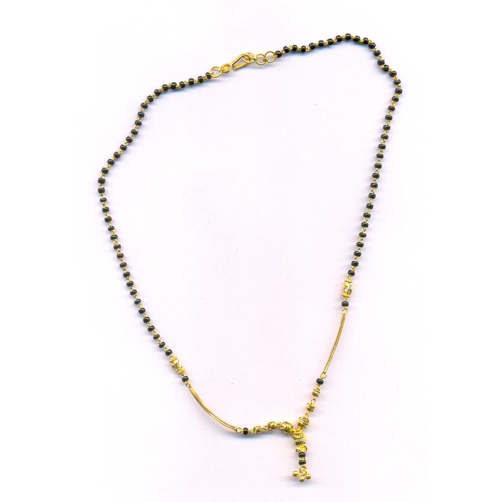 GOLD MANGALSUTRA PLAIN FANCY