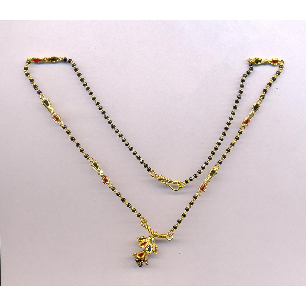 GOLD MANGALSUTRA PLAIN FANCY