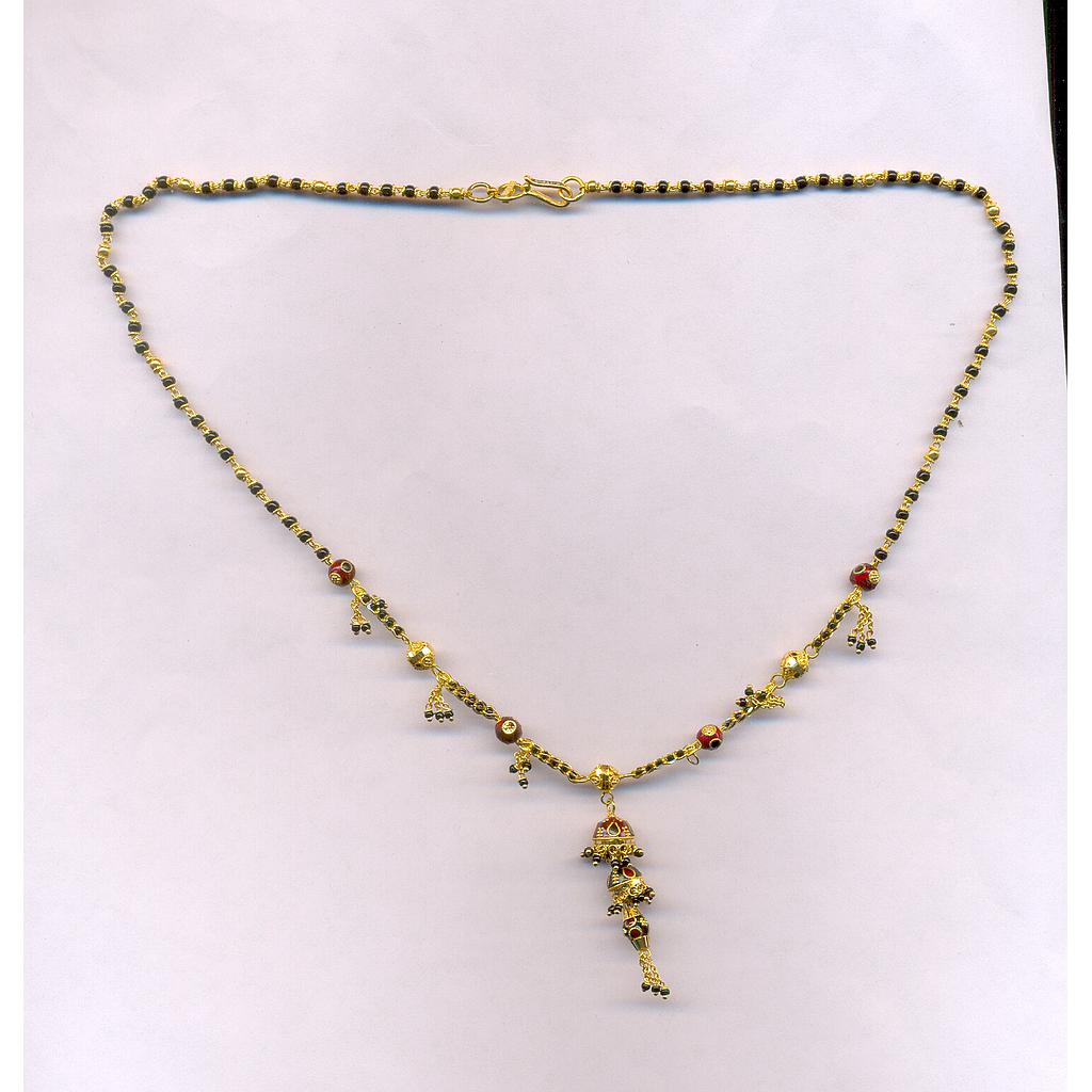 GOLD MANGALSUTRA PLAIN FANCY