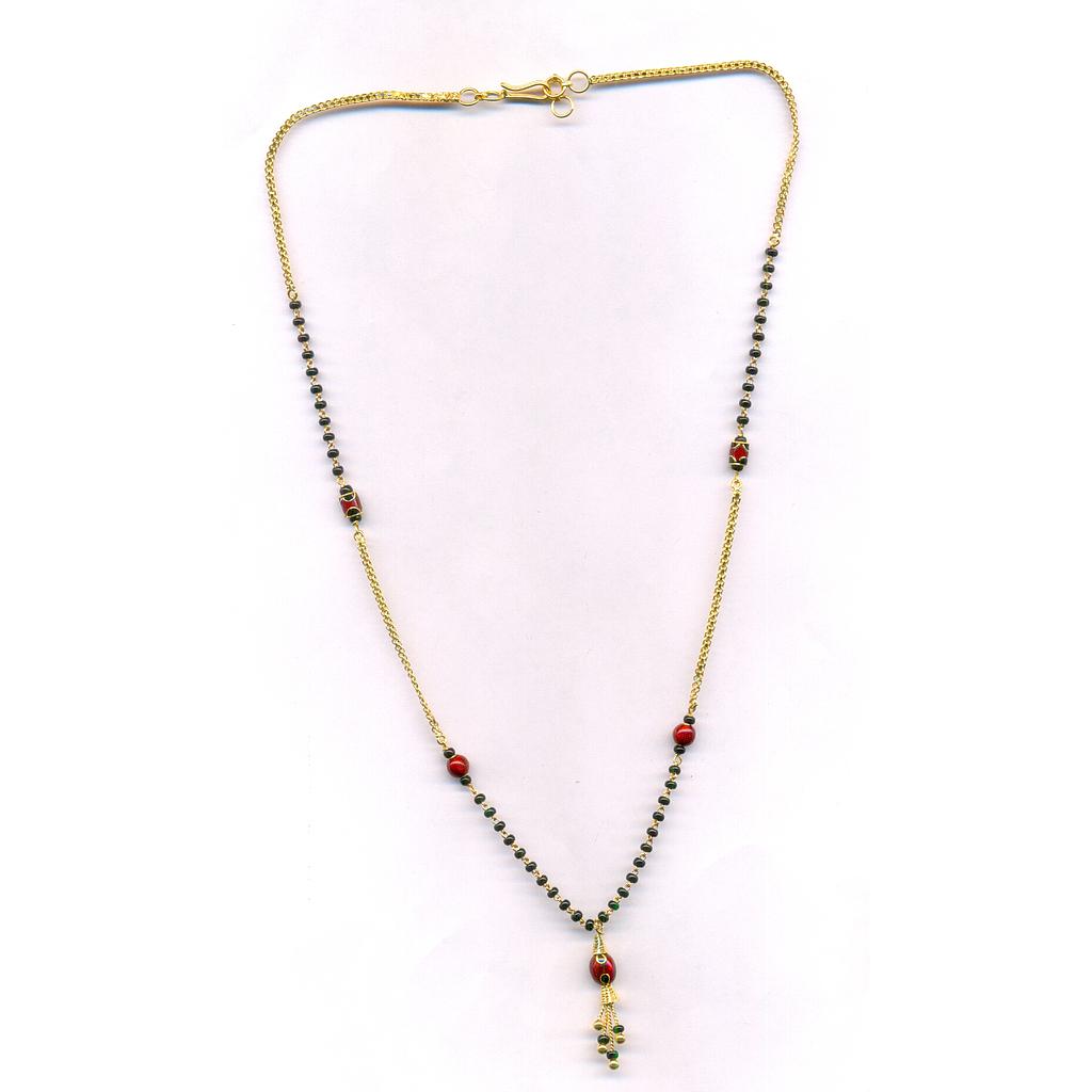 GOLD MANGALSUTRA PLAIN FANCY