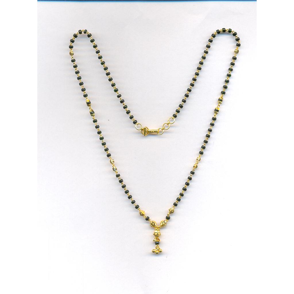 GOLD MANGALSUTRA PLAIN FANCY