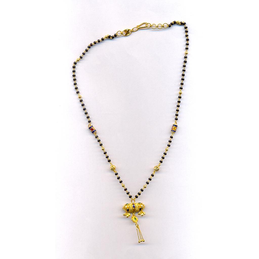 GOLD MANGALSUTRA PLAIN FANCY