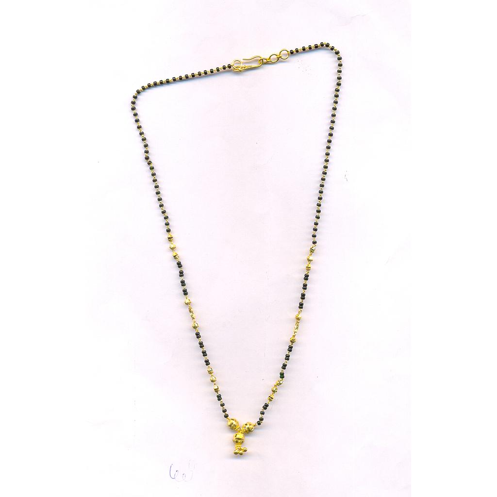 GOLD MANGALSUTRA PLAIN FANCY
