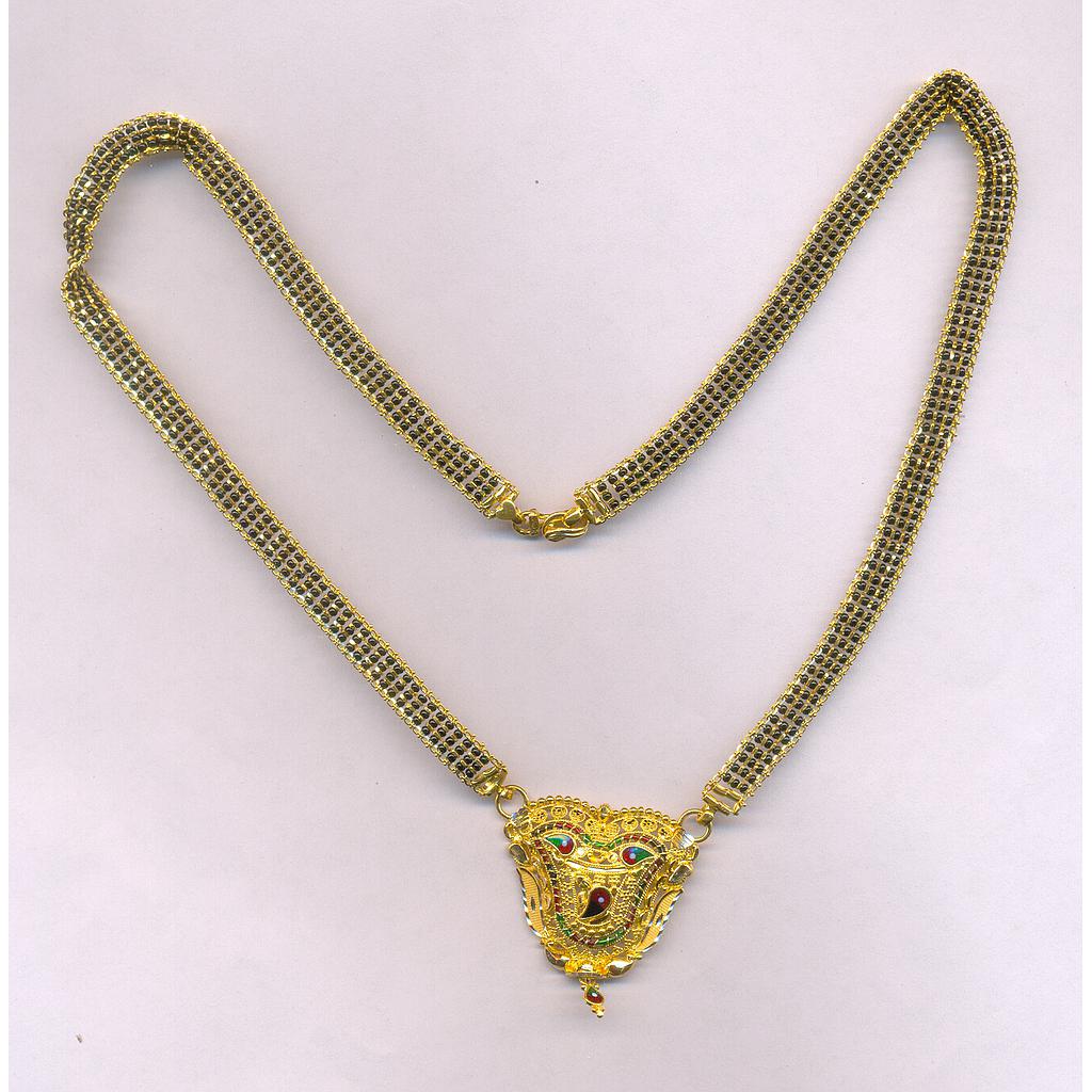 GOLD MANGALSUTRA PLAIN FANCY