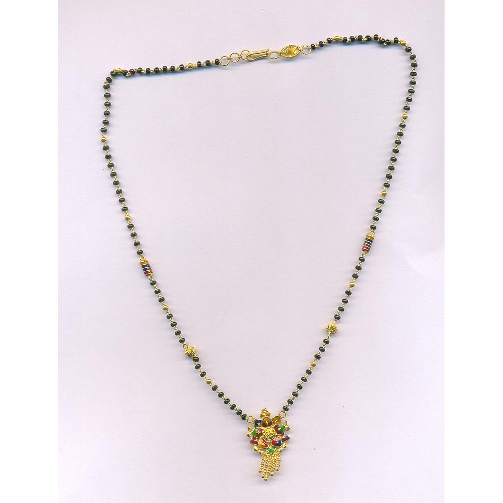GOLD MANGALSUTRA PLAIN FANCY