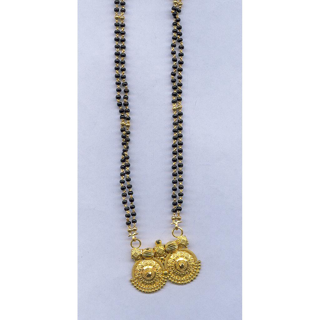 GOLD MANGALSUTRA PLAIN FANCY