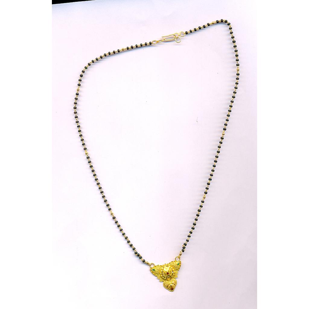 GOLD MANGALSUTRA PLAIN FANCY