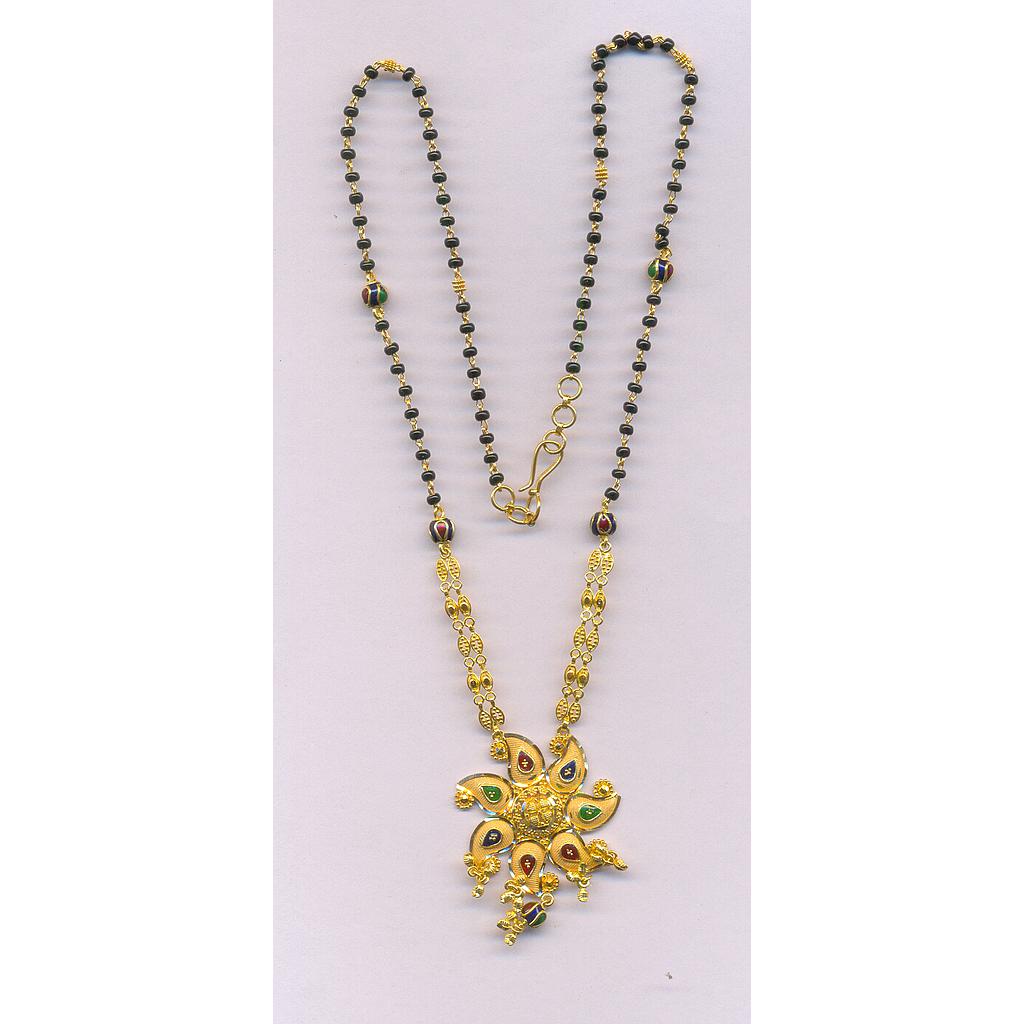 GOLD MANGALSUTRA PLAIN FANCY