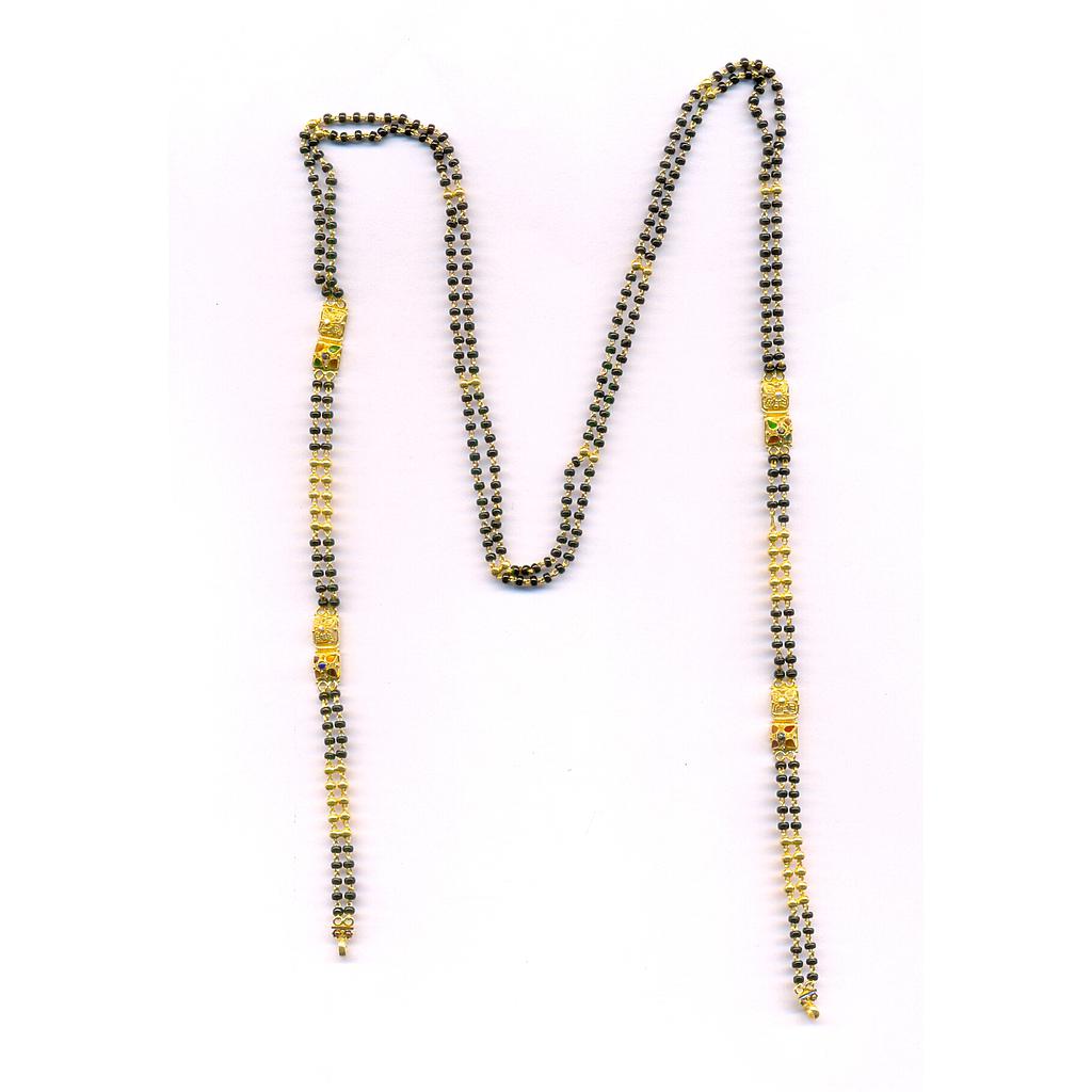 GOLD MANGALSUTRA PLAIN FANCY