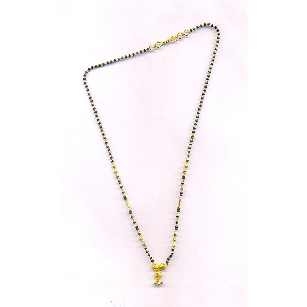 GOLD MANGALSUTRA PLAIN FANCY