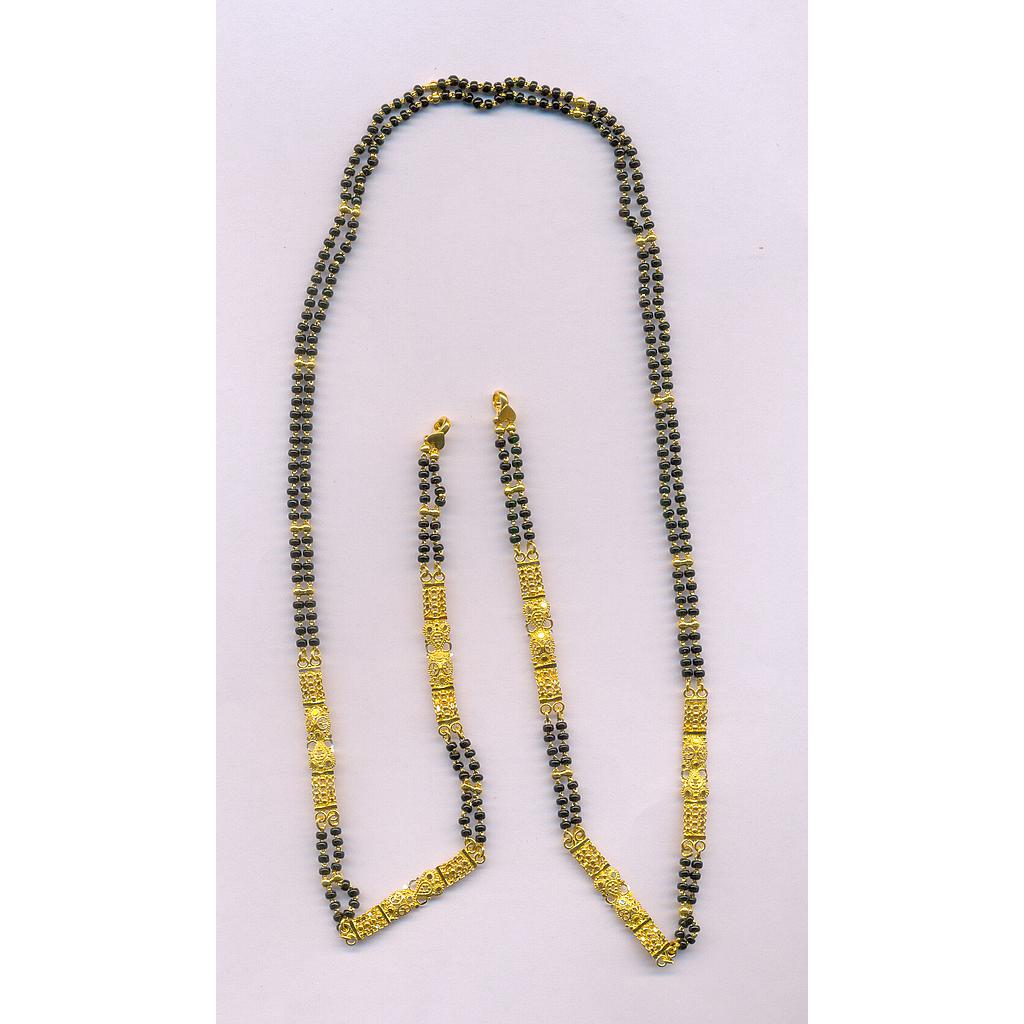 GOLD MANGALSUTRA PLAIN FANCY