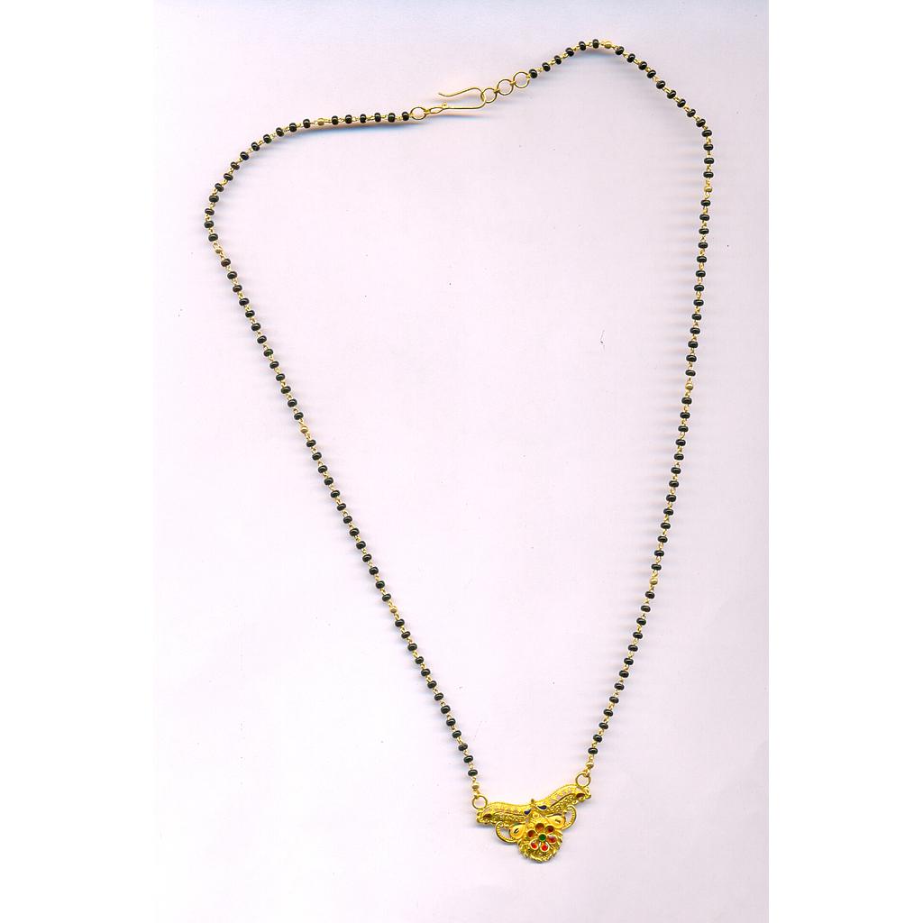 GOLD MANGALSUTRA PLAIN FANCY