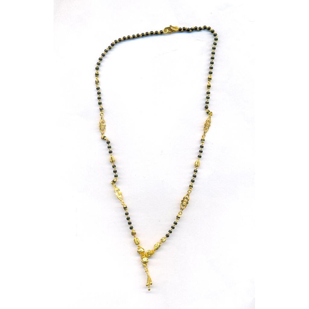 GOLD MANGALSUTRA PLAIN FANCY