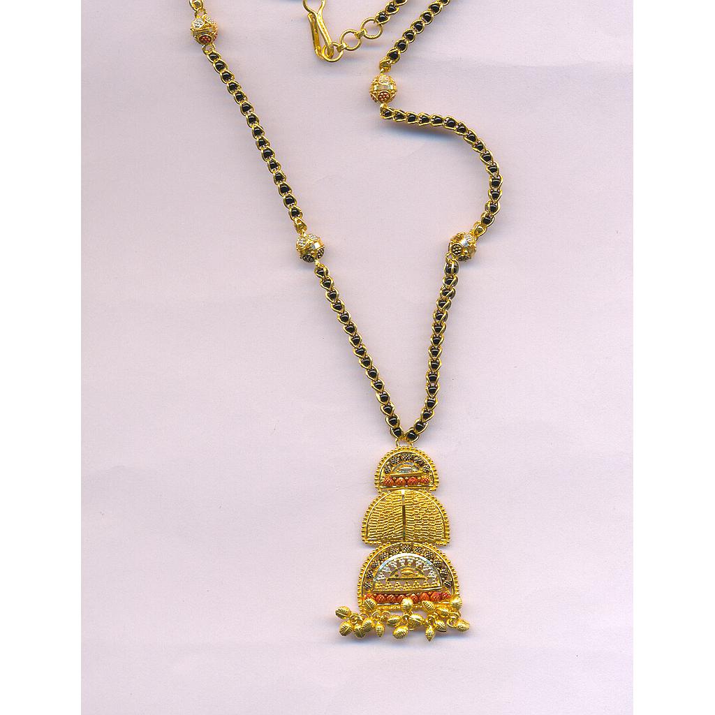 GOLD MANGALSUTRA PLAIN FANCY