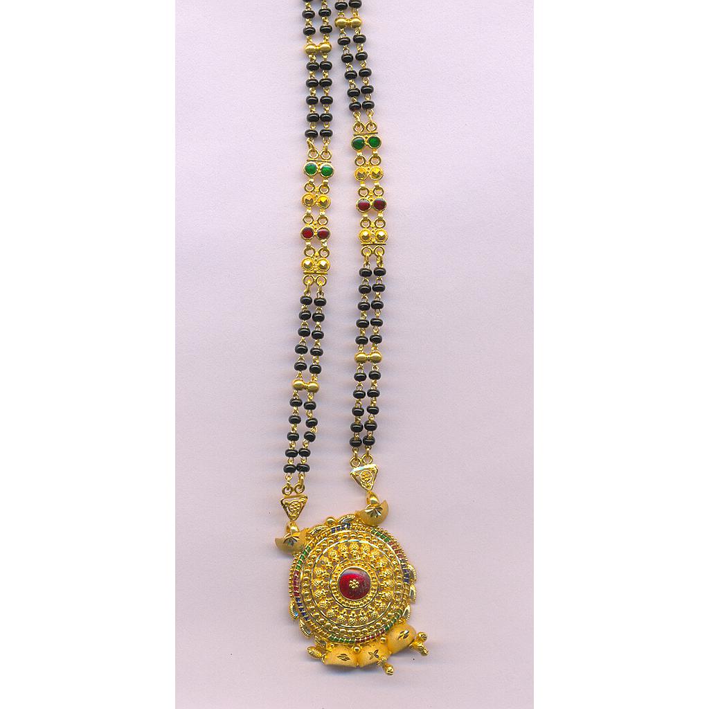GOLD MANGALSUTRA PLAIN FANCY