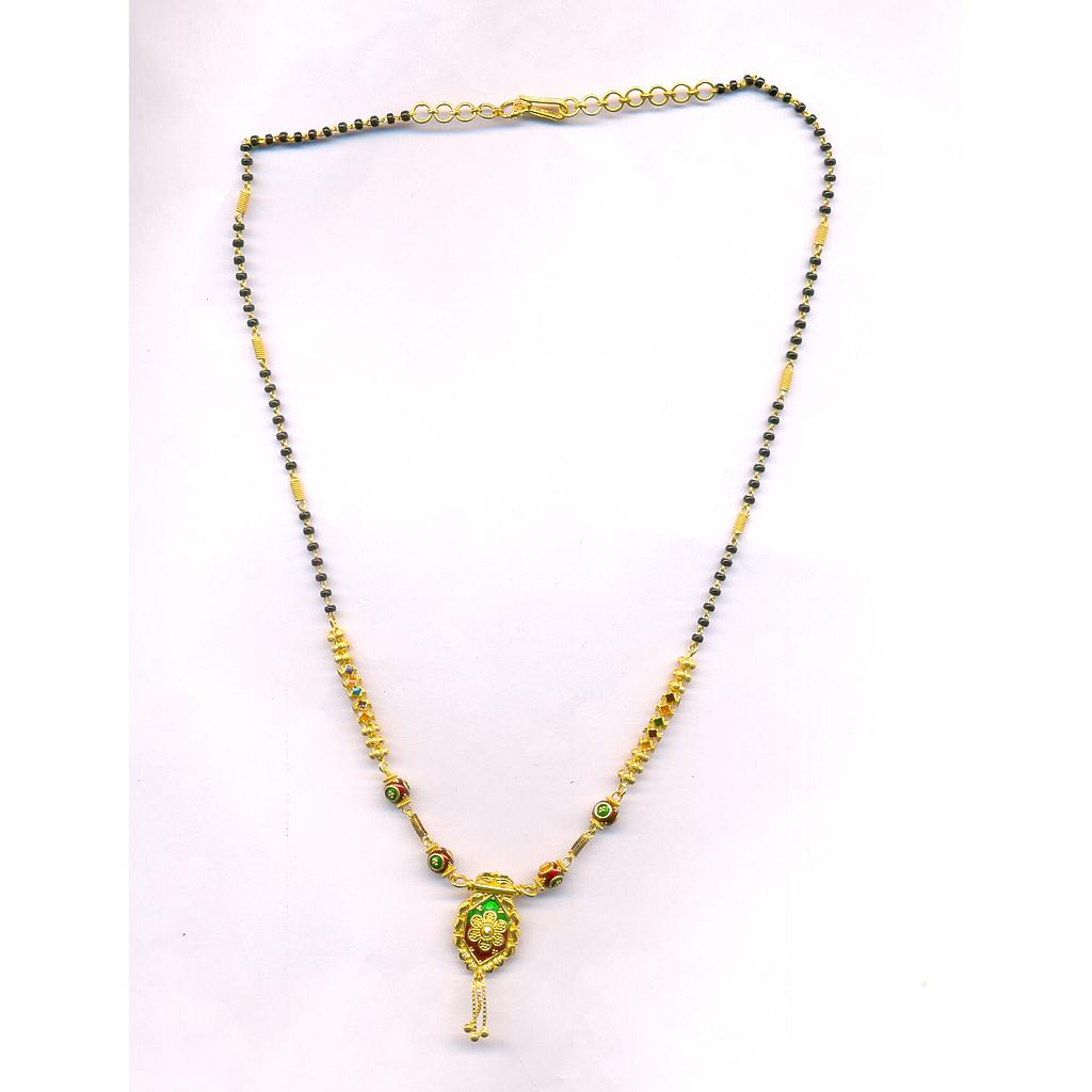 GOLD MANGALSUTRA PLAIN FANCY
