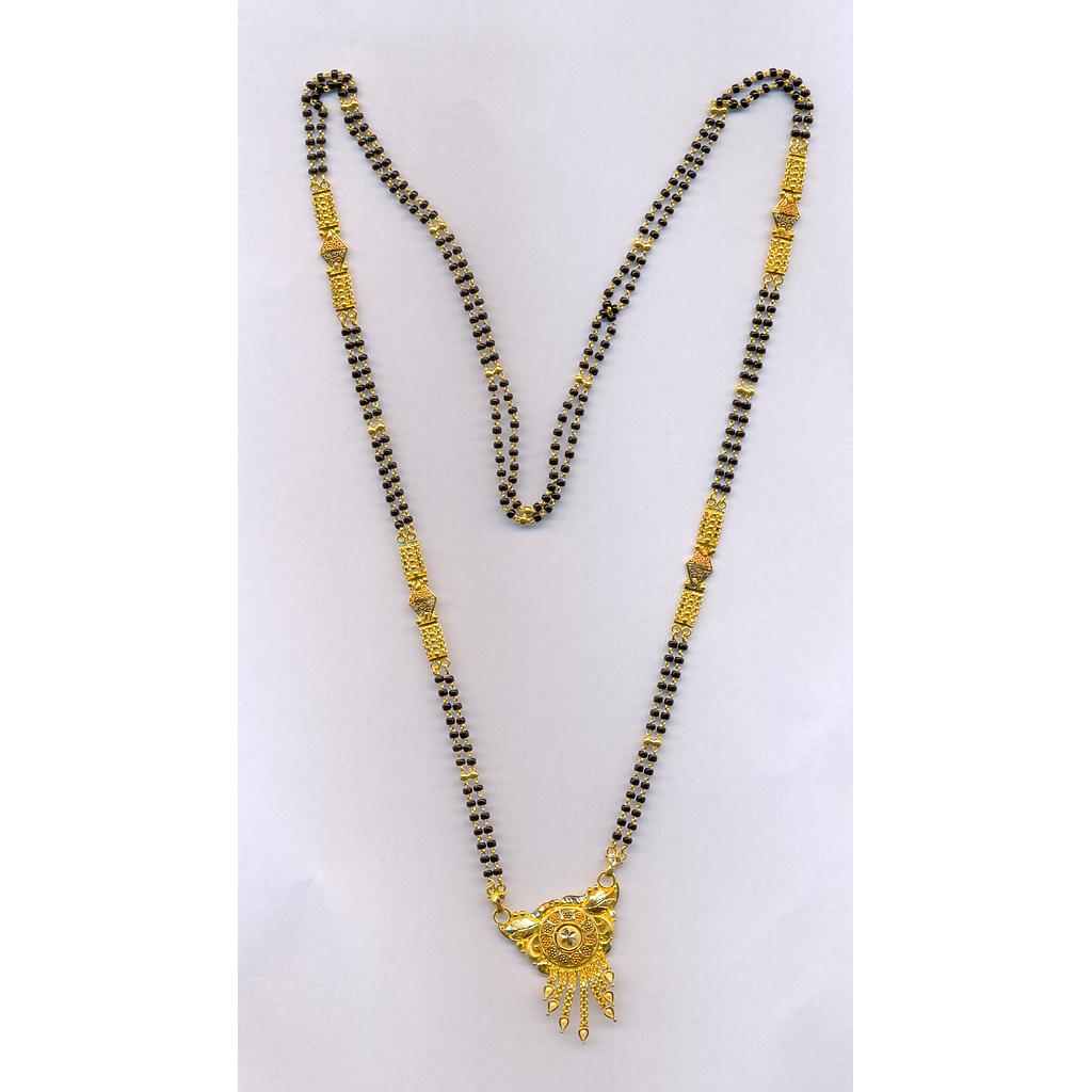 GOLD MANGALSUTRA PLAIN FANCY