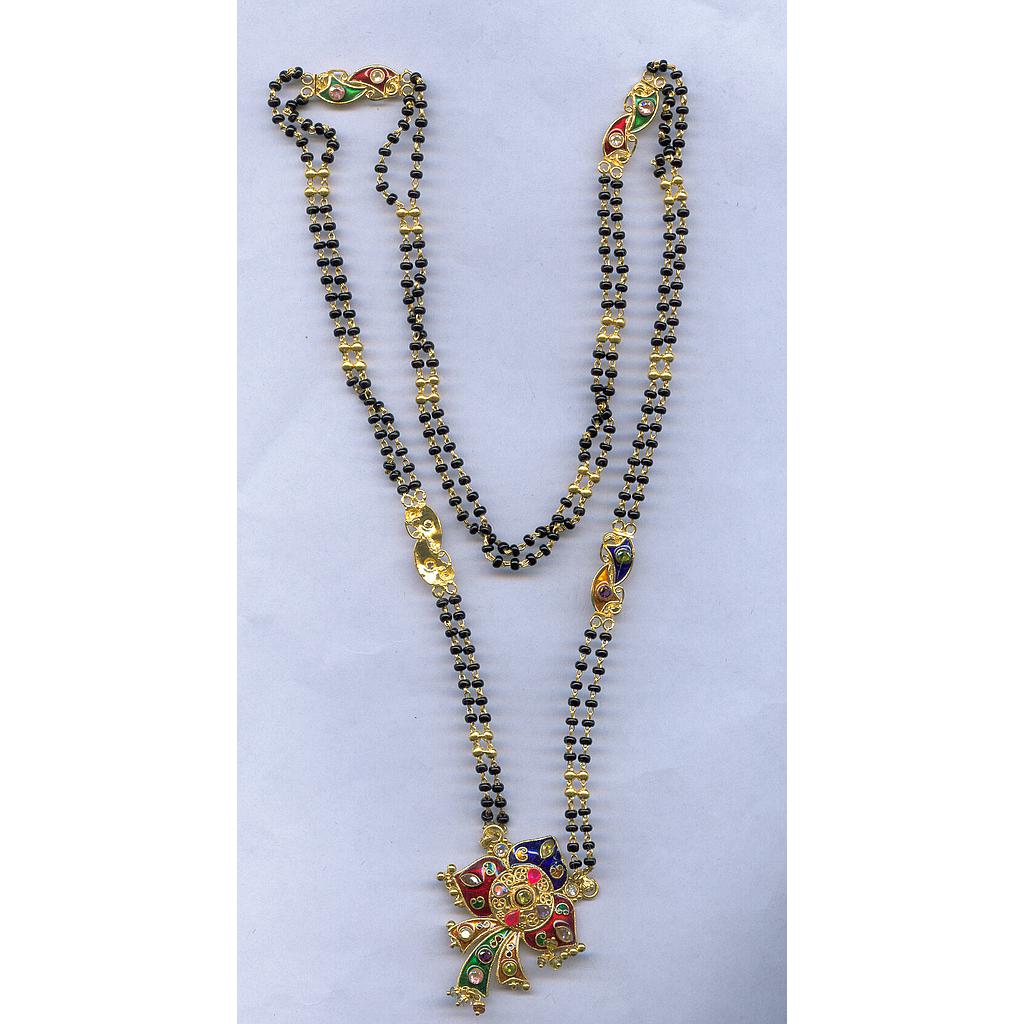 GOLD MANGALSUTRA PLAIN FANCY