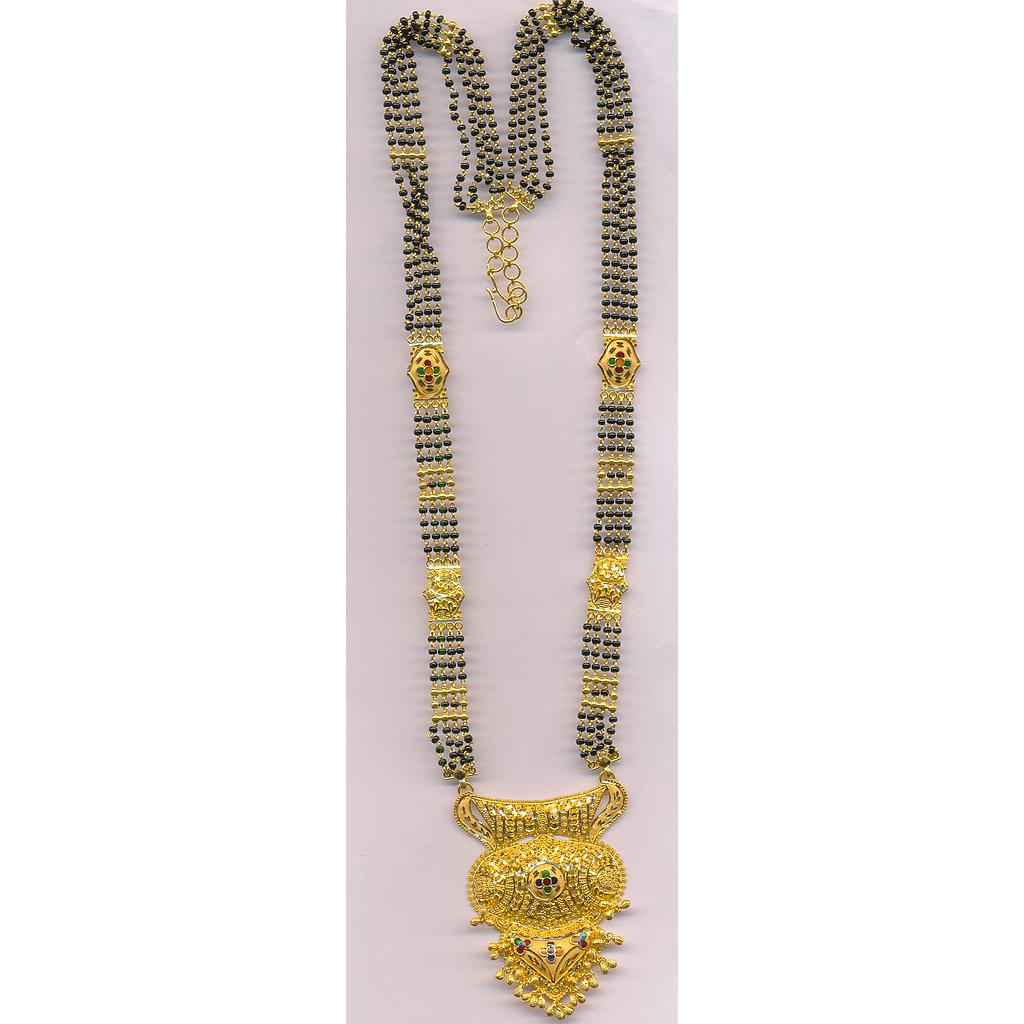 GOLD MANGALSUTRA PLAIN FANCY