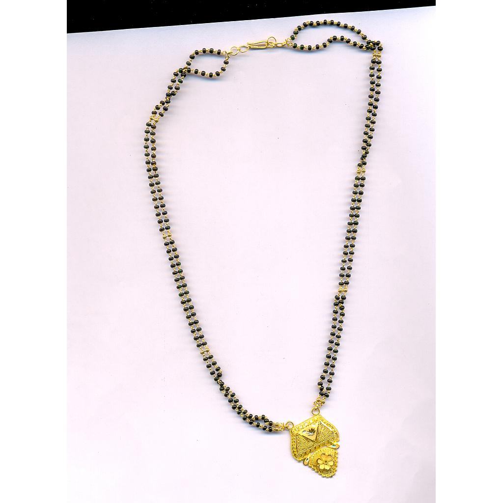 GOLD MANGALSUTRA PLAIN FANCY