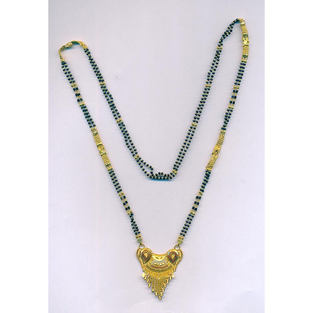 GOLD MANGALSUTRA PLAIN FANCY