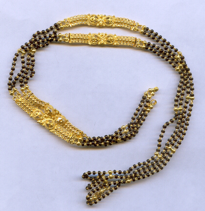 GOLD MANGALSUTRA PLAIN GENERAL