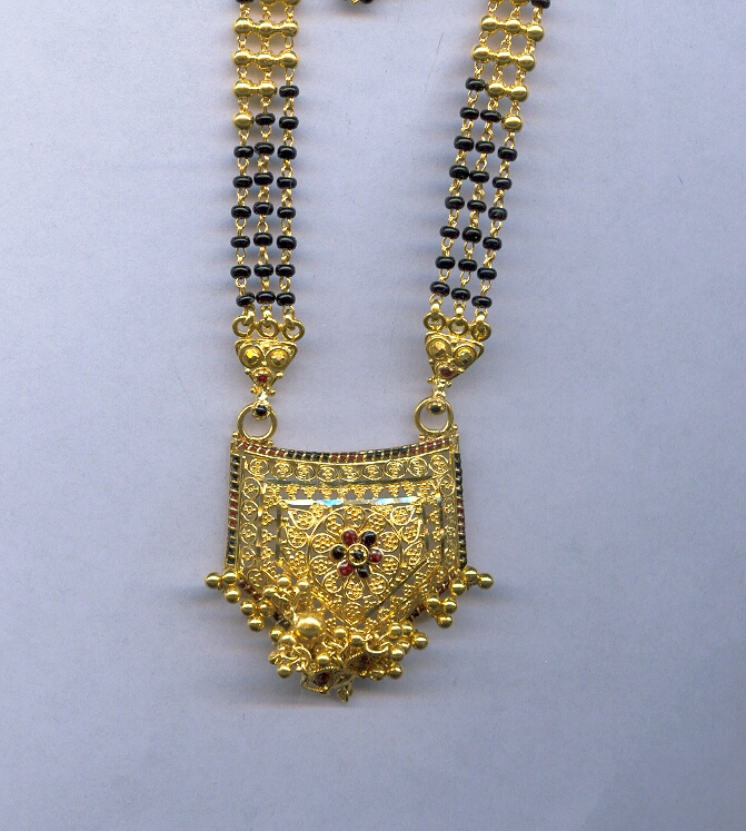 GOLD MANGALSUTRA PLAIN GENERAL