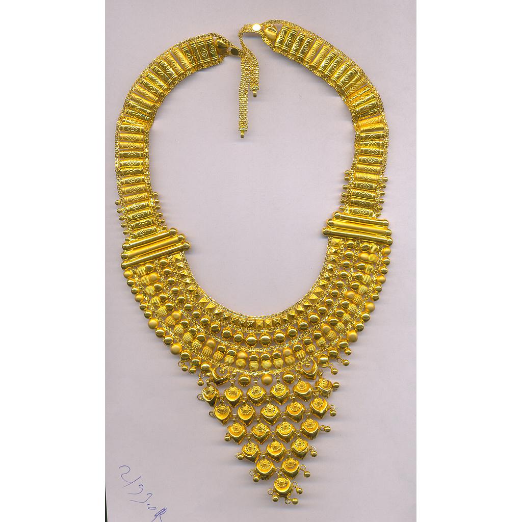 GOLD NECKLACE CASTING EXCLUSIVE